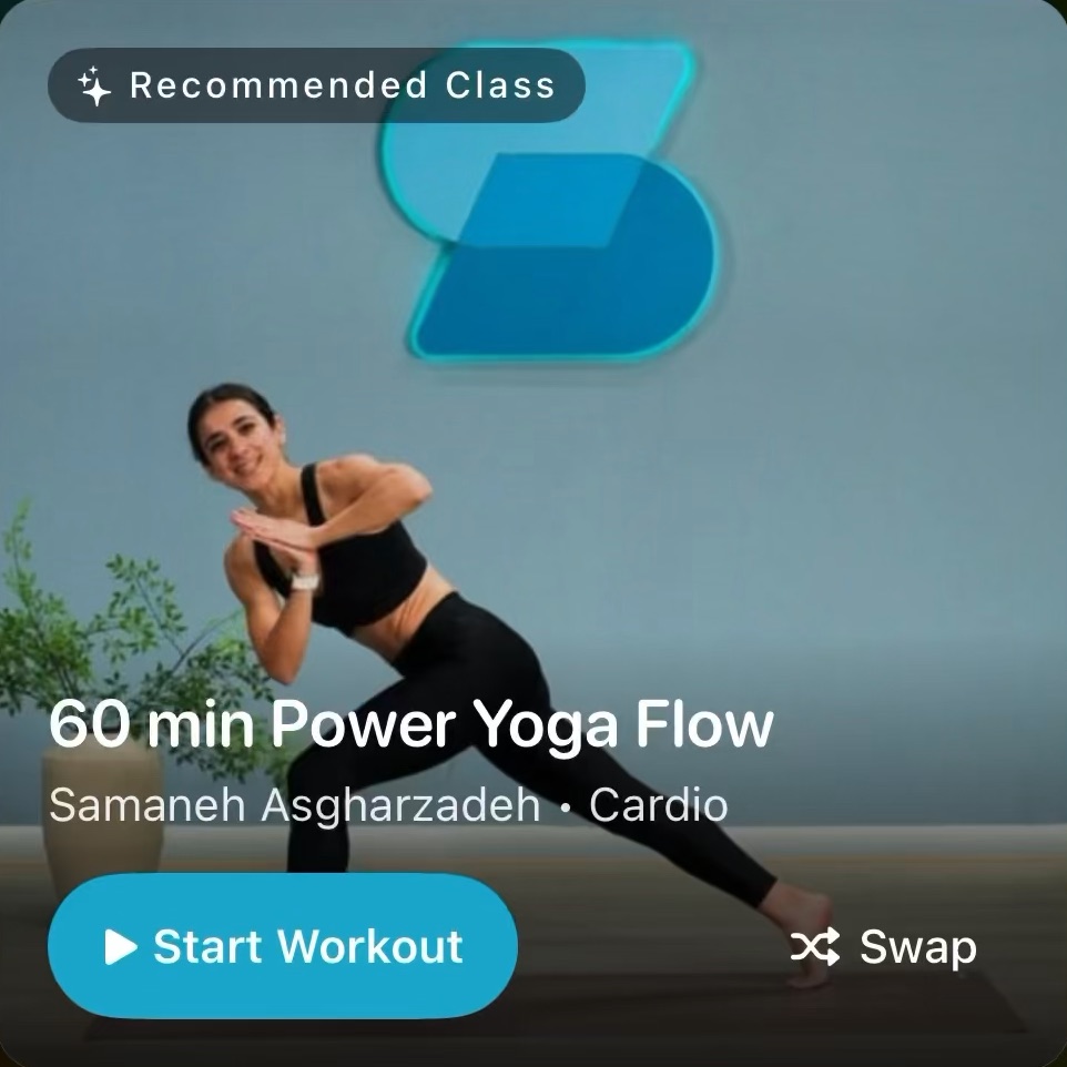 60 min Power Yoga Flow with Samaneh Asgharzadeh, Cardio